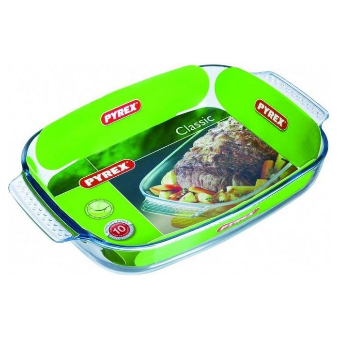 Pyrex Oven Rectangular Roaster 39*25 جاط بايركس مستطيل