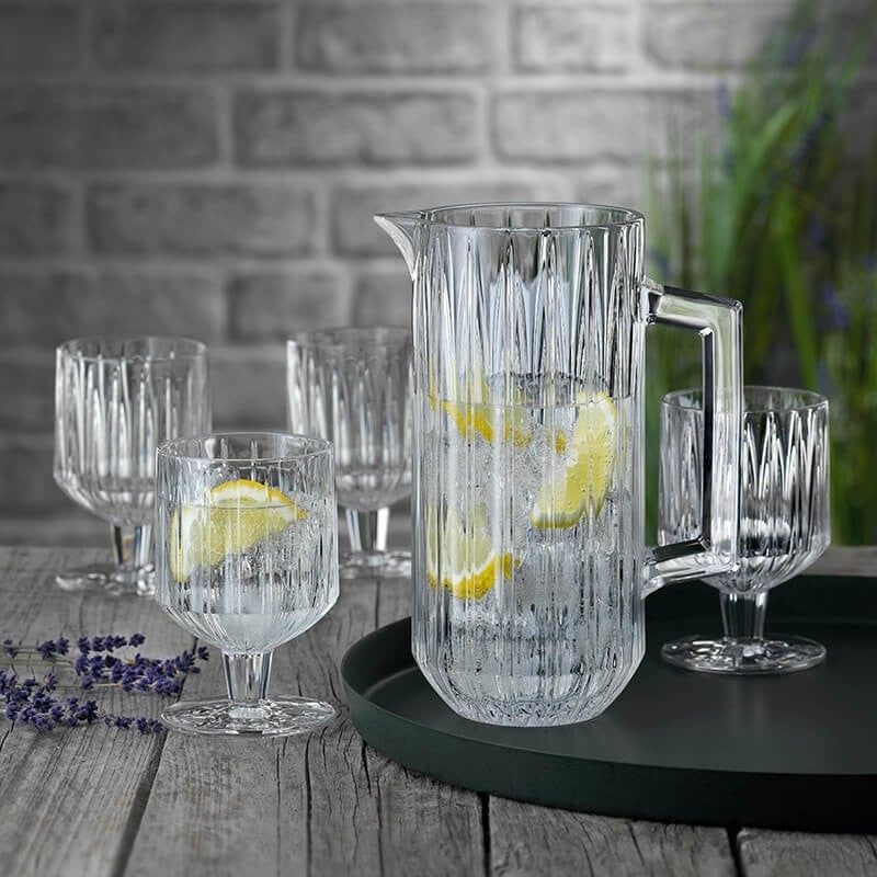 Nachtmann Crystal Pitcher Sets 5 Pcs طقم كاسات مع شاف