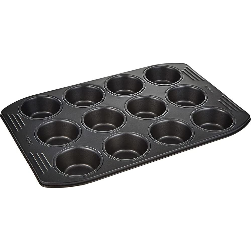 Tefal Easy Grip 12 Muffin Tray صينية مافن و كب كيك