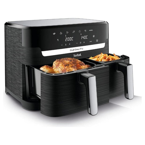 Air Fryer Dual Easy Fry 8.3L Black  مقلاة هوائية درجين