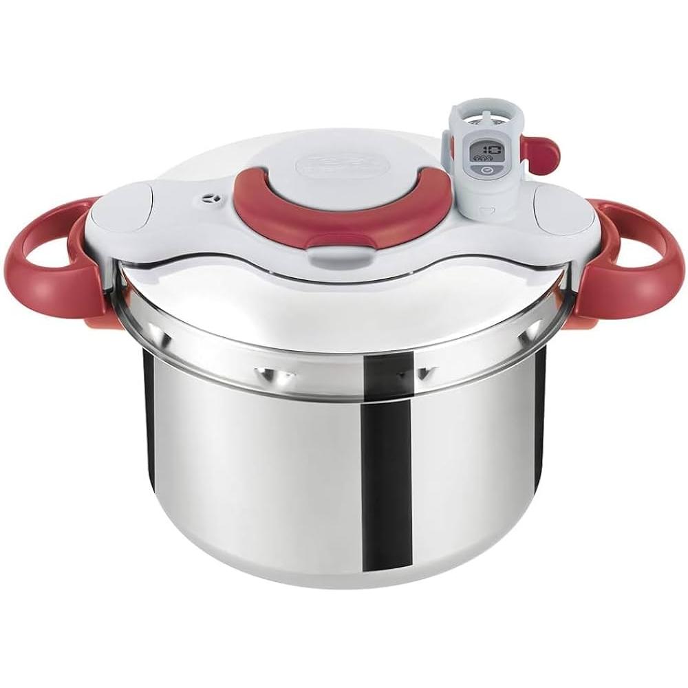 TEFAL Pressure Cooker Perfect Stainless Steel 9L طنجرة ضغط كلبسو برفكت