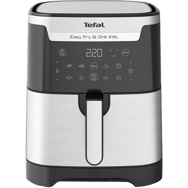 Tefal Air Fryer Easy Fry & Grill XXL Stainless Steel  XXL مقلاة هوائية مع شواية حجم