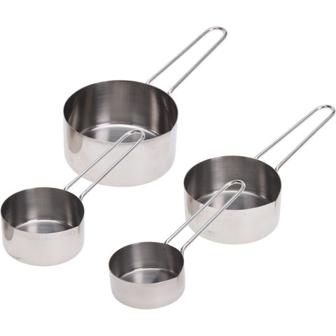 Measuring Cup Set Stainless Steel اكواب قياس اامطبخ